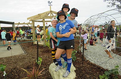 Westport North School Community Garden re-established