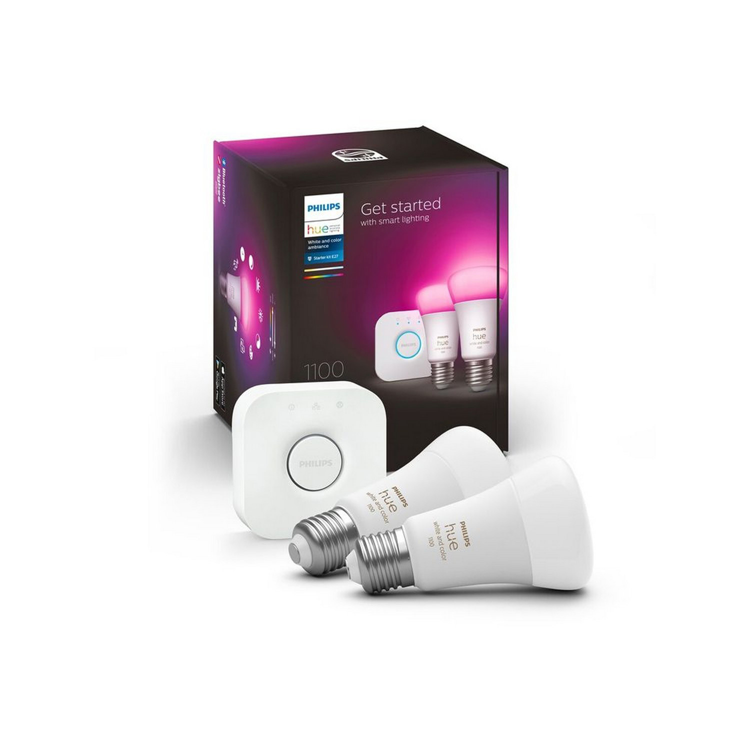 Philips | Hue HUE Starter Kit 11W E27 WCA | Mitre10