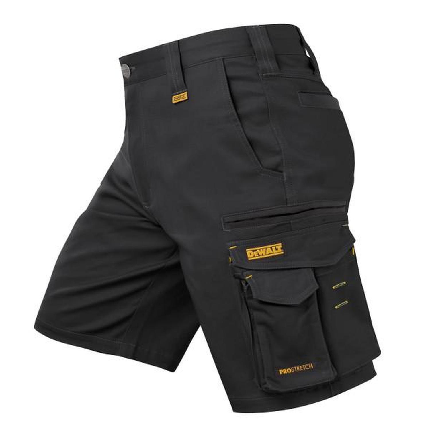 DeWALT | Bennington Stretch Work Shorts 34 Black | Mitre10