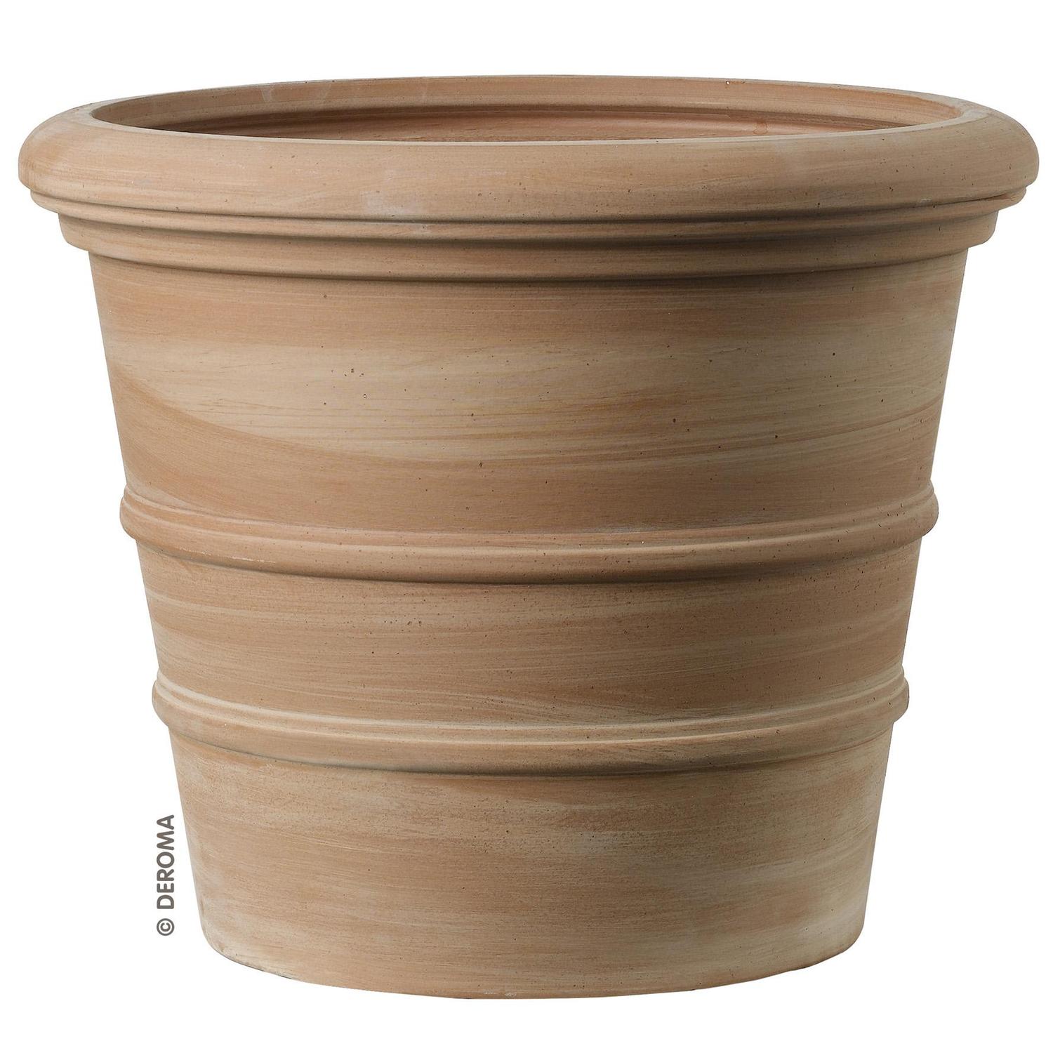 Deroma Pflanzschale Modul'o 23,9 cm x 7,8 cm Terracotta-Weiß kaufen bei