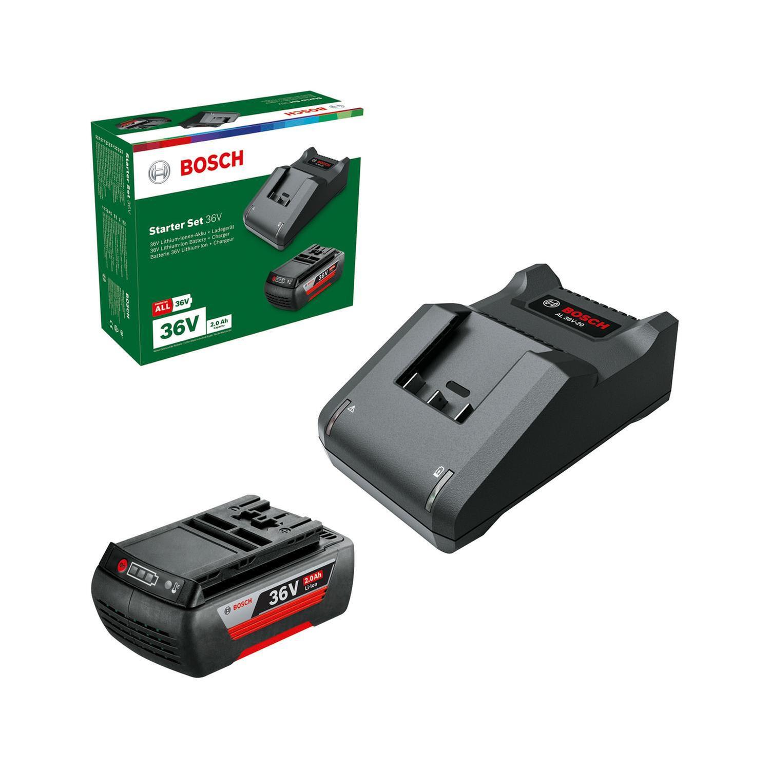 Bosch | DIY Bosch DIY Li-ion Battery & Charger Starter Set 36 Volt 