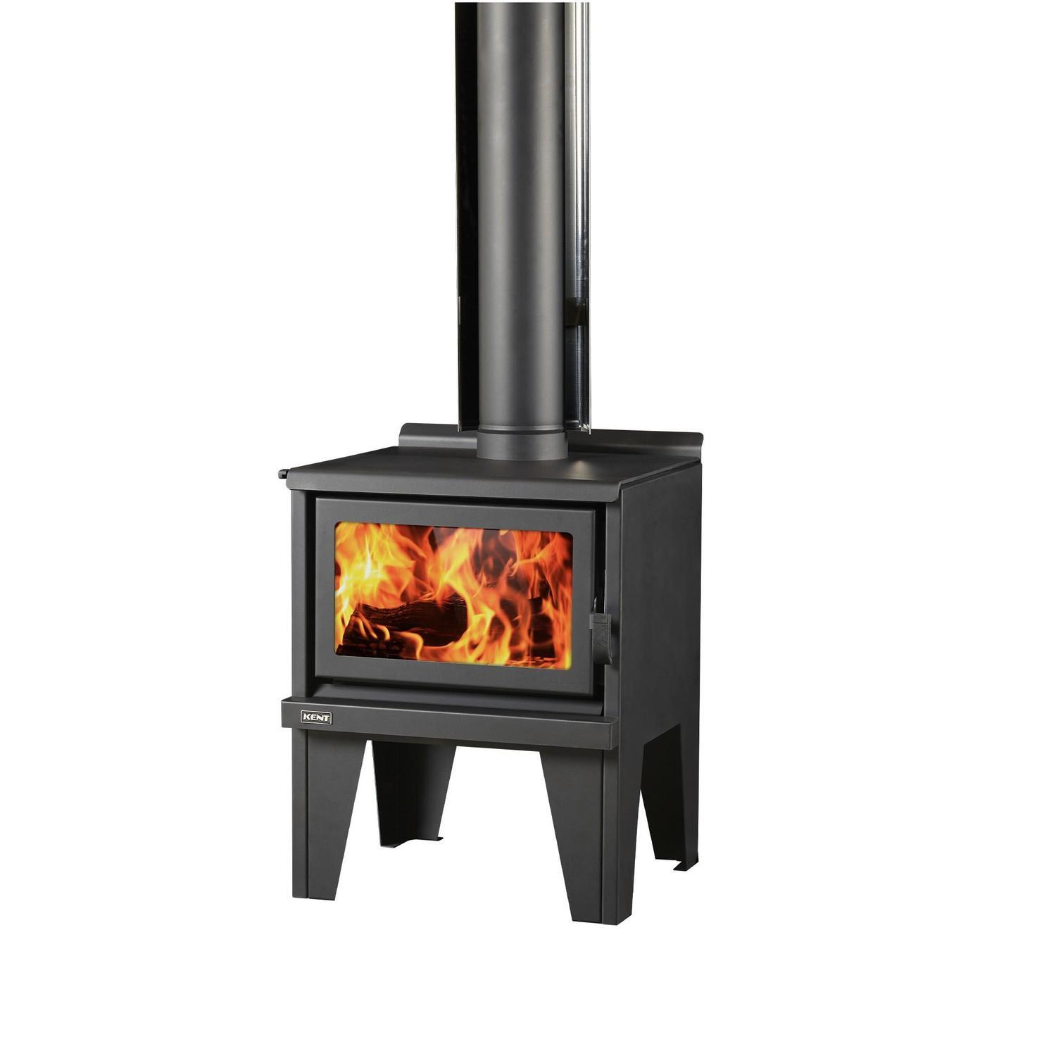 Kent | Aspiring Freestanding Wood Fire 18kW | Mitre10