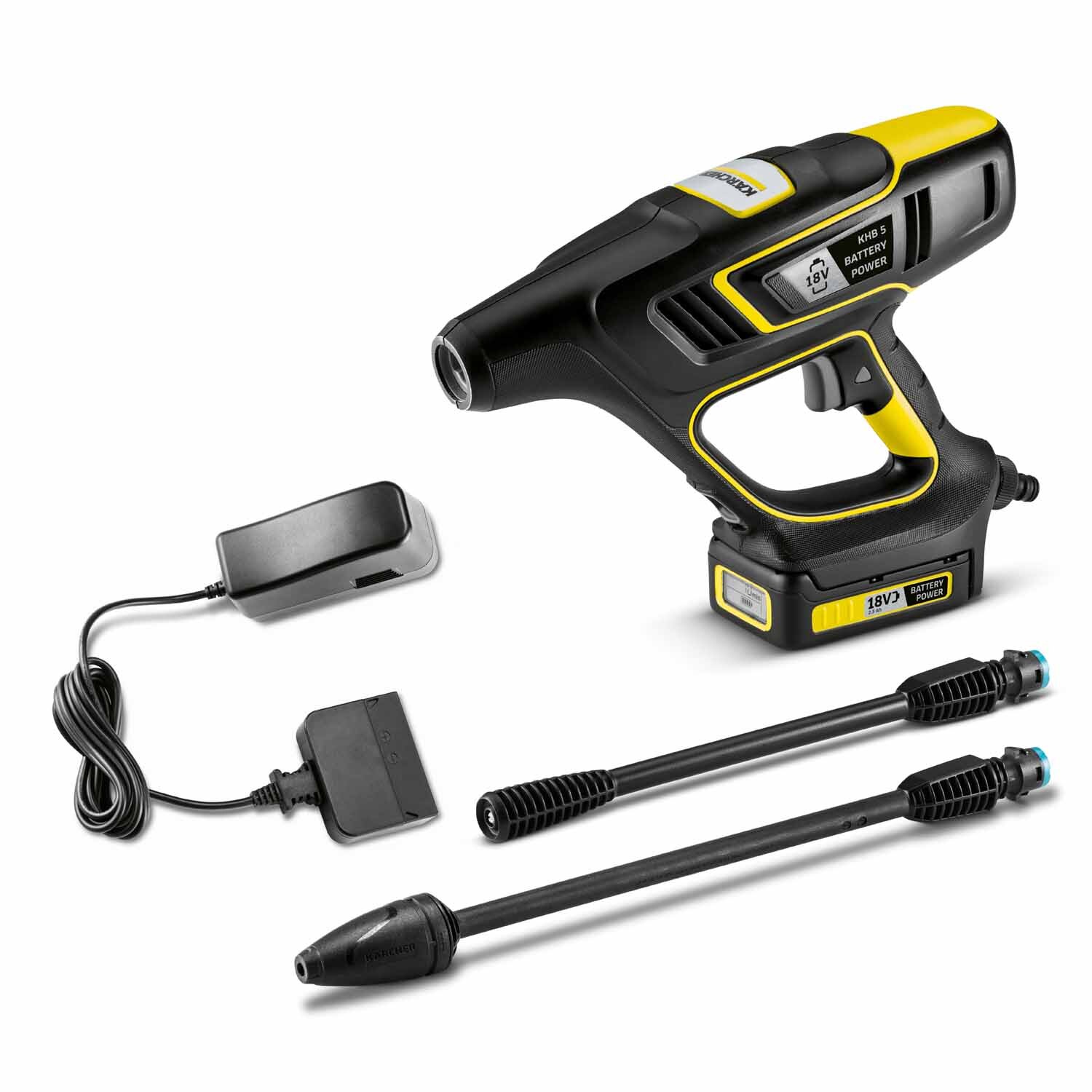 Karcher | KHB5 Cordless Handheld Water Blaster 18 Volt | Mitre10 Karcher | KHB5 Cordless Handheld Water Blaster 18 Volt | Mitre10