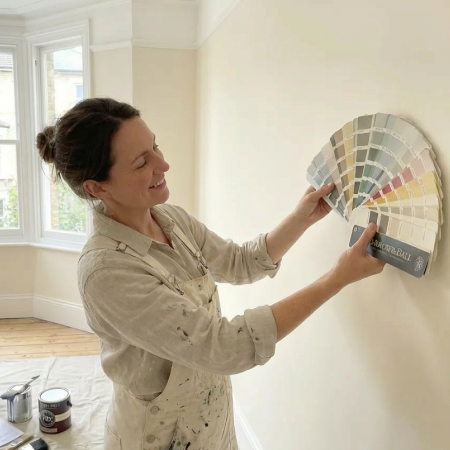 Selecting paint colours