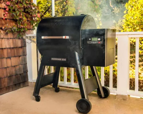 Pellet grill power setup diagram