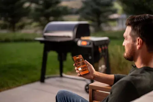 WiFIRE technology grill control