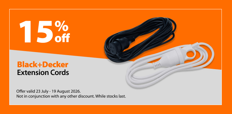 HPM Extra Heavy Duty Extension Cord 35m Orange, was $107 now $97. Offer valid 23 July - 19 August 2026. Not in conjunction with any other discount. While stocks last.