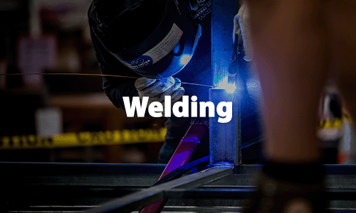 Welding banner