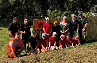 Enclosing a Space for Learning, Growing and Giving back at Parua Bay School