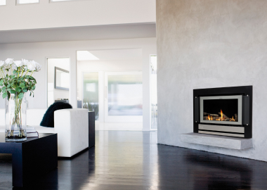 LPG gas heater cylinder connection and warning signs