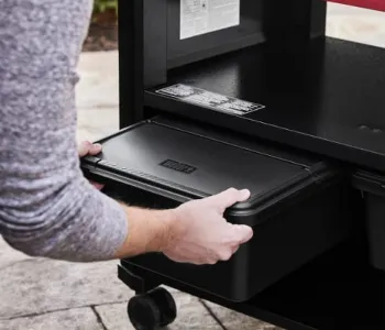 Charcoal and pellet storage image