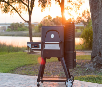 Offset smoker image