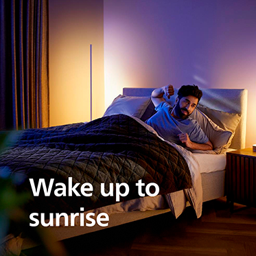 Wake up to sunrise