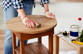 prepping furniture