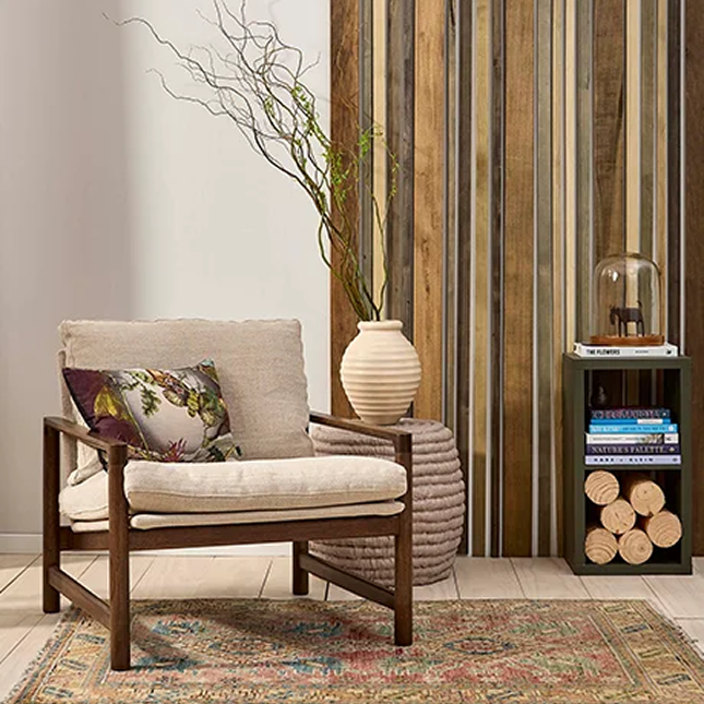 Interior inspiration with neutral tones and timber features