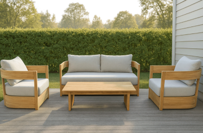 Secure outdoor furniture