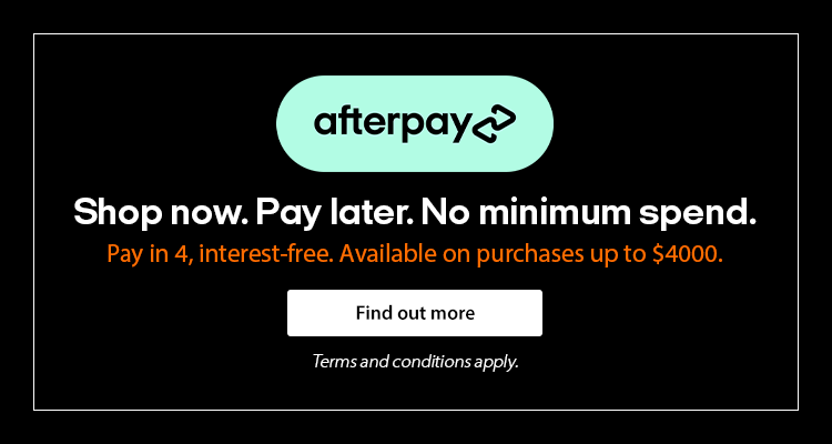 Afterpay. Shop now. Pay Later