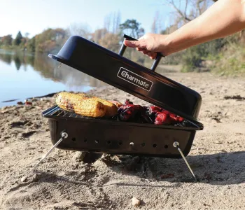 Portable charcoal BBQ image