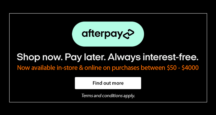 Afterpay. Shop now. Pay Later